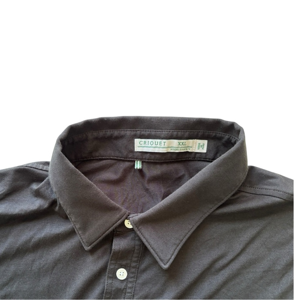 Criquet Performance Jersey Players Black Polo | XXL - Picture 11 of 14
